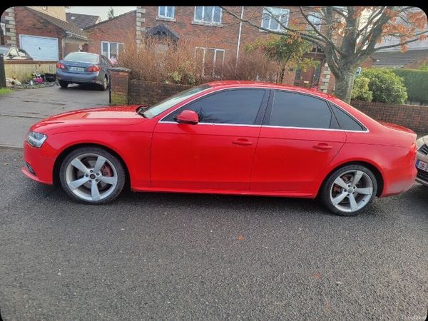 Audi A4 Saloon, Diesel, 2013, Red