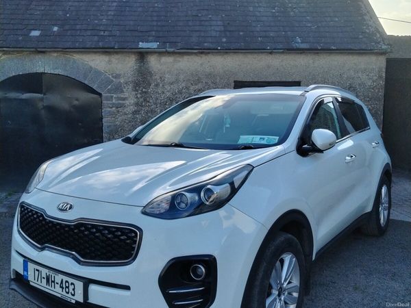 Kia Sportage SUV, Diesel, 2017, White