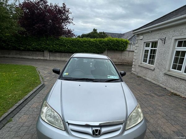Honda Civic Saloon, Petrol, 2005, Silver