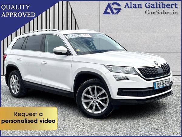 Skoda Kodiaq Estate, Diesel, 2019, White