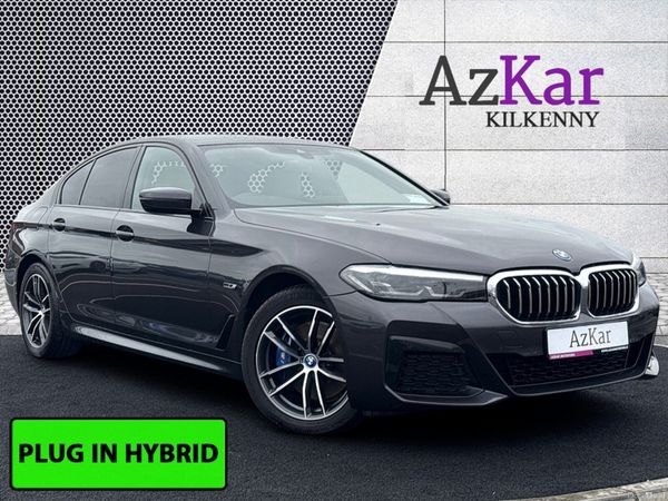 BMW 5-Series Saloon, Petrol Plug-in Hybrid, 2022, Grey
