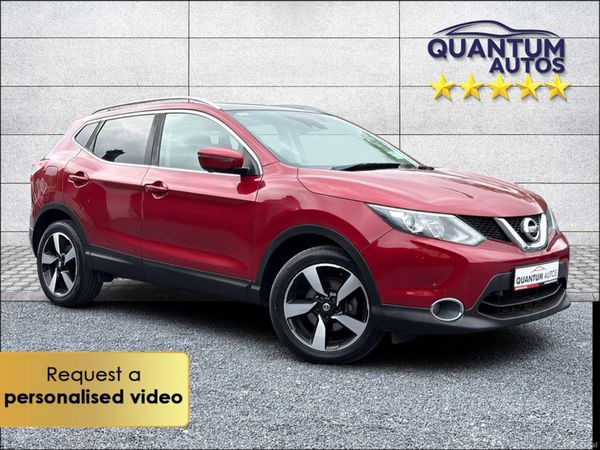 Nissan Qashqai SUV, Diesel, 2017, Red