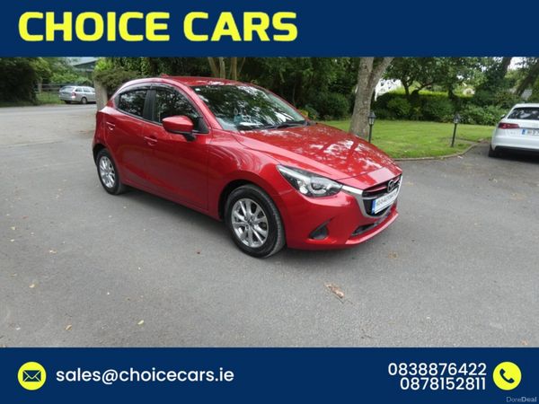 Mazda Demio Hatchback, Petrol, 2016, Red