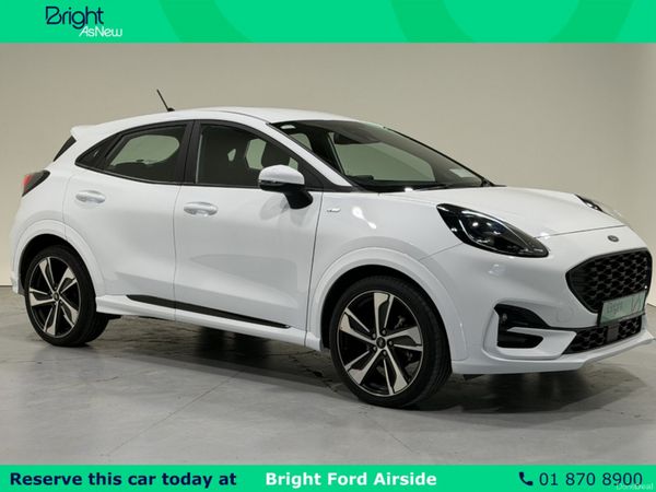 Ford Puma MPV, Petrol Hybrid, 2024, White