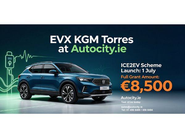 KGM Torres EVX SUV, Electric, 2026, Black