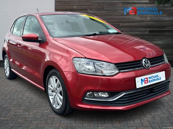 Volkswagen Polo Hatchback, Petrol, 2016, Red