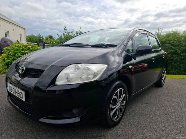 Toyota Auris Hatchback, Petrol, 2008, Black