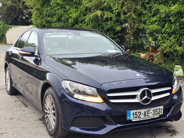 Mercedes-Benz C-Class Saloon, Diesel, 2015, Blue