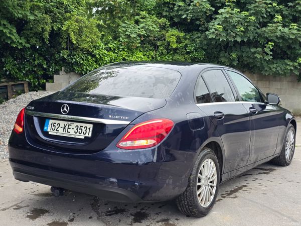 Mercedes-Benz C-Class Saloon, Diesel, 2015, Blue