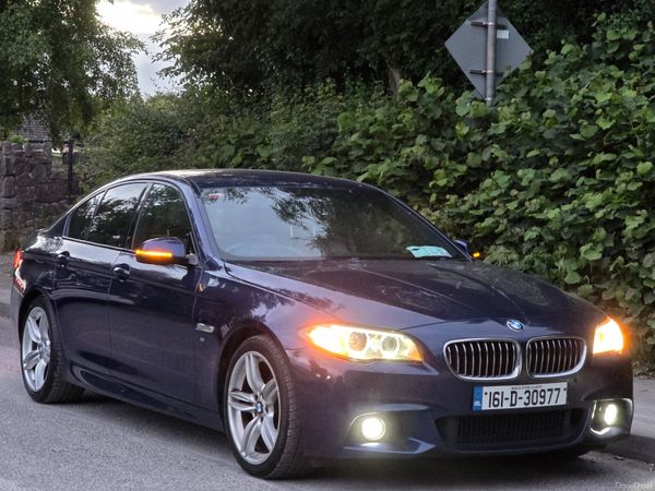 BMW 5-Series Saloon, Diesel, 2016, Blue