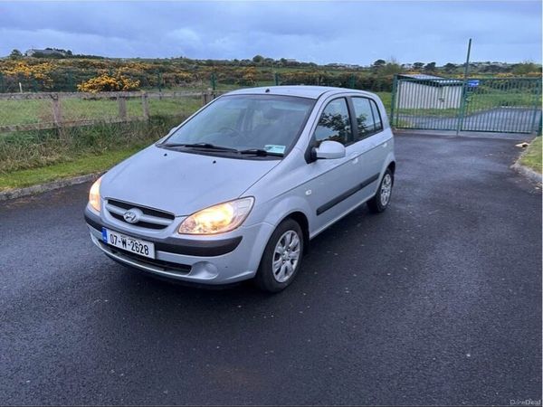 Hyundai Getz Hatchback, Petrol, 2007, Silver