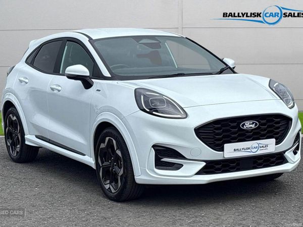 Ford Puma SUV, Petrol Hybrid, 2025, White