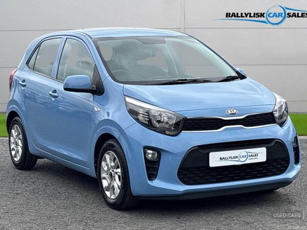Kia Picanto Hatchback, Petrol, 2018, Blue