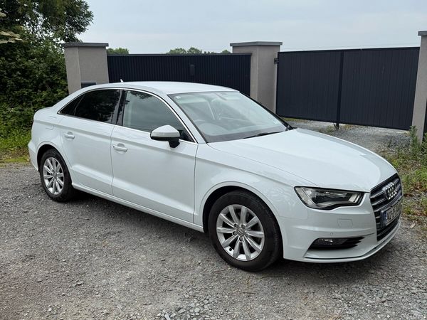 Audi A3 Saloon, Petrol, 2014, White