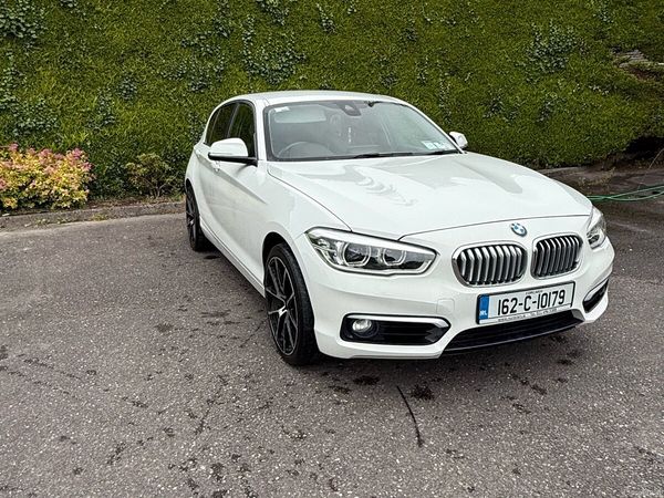 BMW 1-Series Hatchback, Petrol, 2016, White