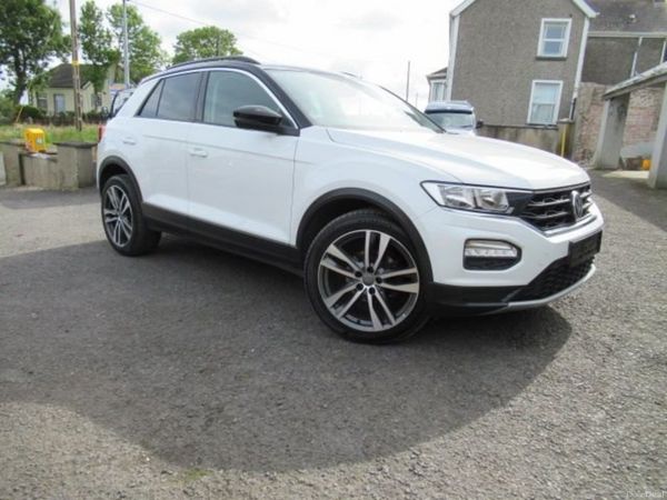 Volkswagen T-Roc SUV, Diesel, 2020, White