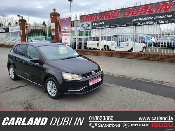 Volkswagen Polo Hatchback, Petrol, 2016, Black