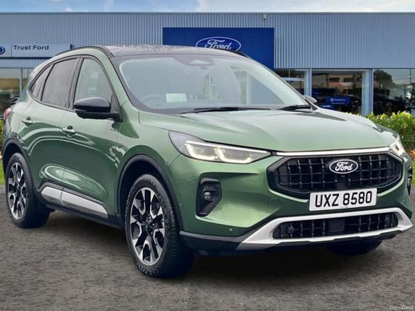 Ford Kuga SUV, Petrol Hybrid, 2025, Green