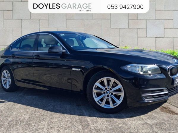BMW 5-Series Saloon, Diesel, 2014, Black