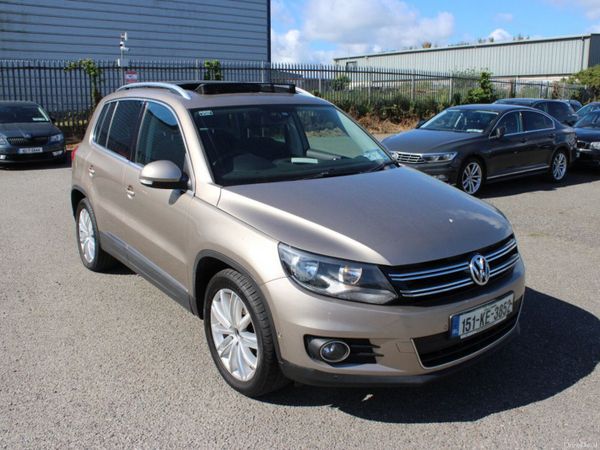 Volkswagen Tiguan SUV, Diesel, 2015, Brown