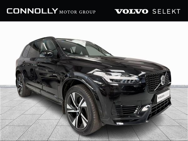 Volvo XC90 SUV, Petrol Plug-in Hybrid, 2023, Black