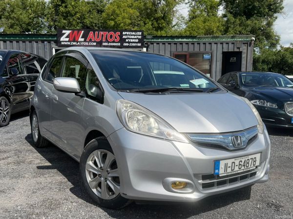 Honda Fit Hatchback, Petrol Hybrid, 2011, Silver
