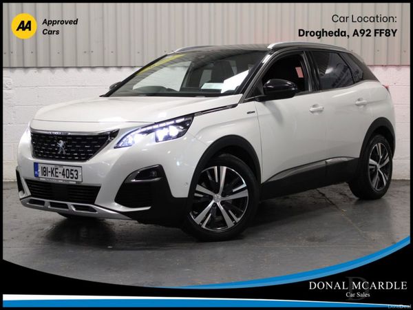 Peugeot 3008 MPV, Diesel, 2018, White