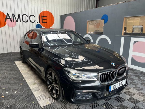 BMW 7-Series Saloon, Petrol Plug-in Hybrid, 2017, Black