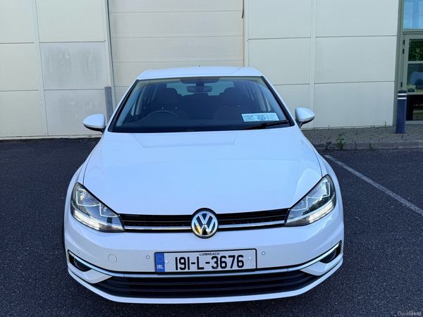 Volkswagen Golf Hatchback, Diesel, 2019, White