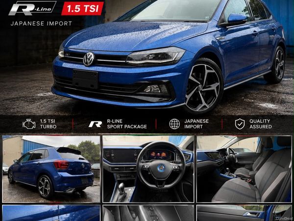 Volkswagen Polo Hatchback, Petrol, 2019, Blue