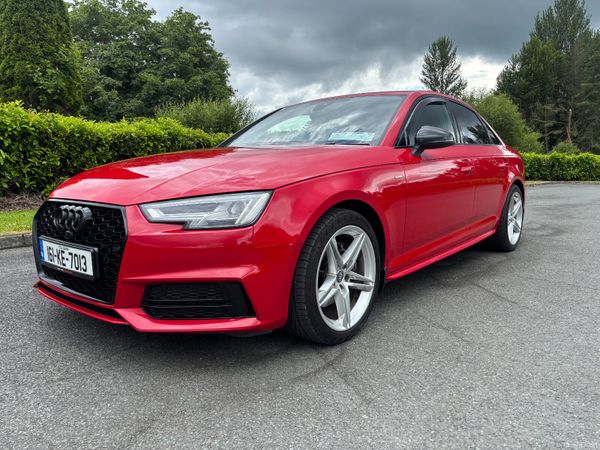 Audi A4 Saloon, Diesel, 2016, Red