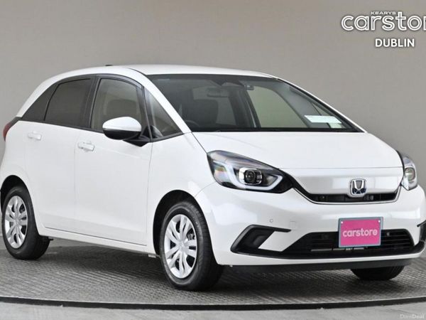 Honda Fit Hatchback, Petrol Hybrid, 2020, White