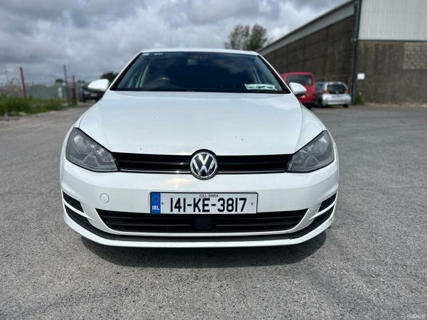 Volkswagen Golf Hatchback, Diesel, 2014, White