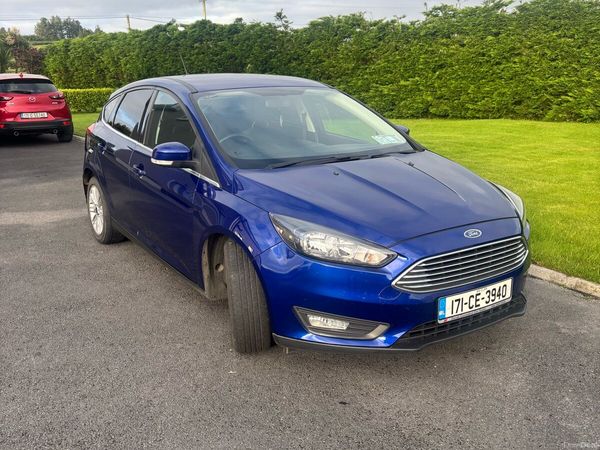 Ford Focus Hatchback, Diesel, 2017, Blue