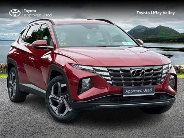 Hyundai Tucson MPV, Petrol Hybrid, 2022, Red