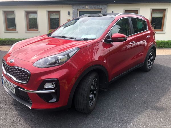 Kia Sportage SUV, Diesel, 2019, Red