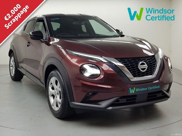 Nissan Juke SUV, Petrol, 2022, Red