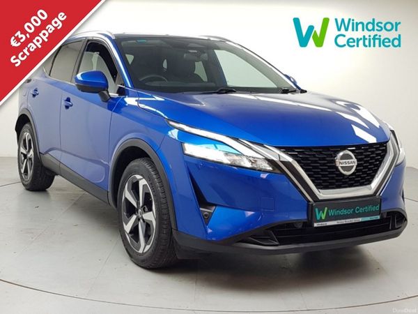 Nissan Qashqai MPV, Petrol, 2022, Blue