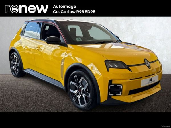 Renault 5 E-Tech Hatchback, Electric, 2026, Yellow