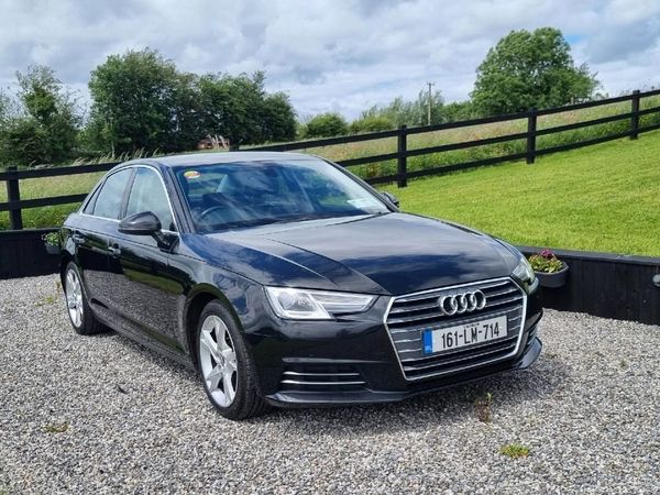 Audi A4 Saloon, Diesel, 2016, Black
