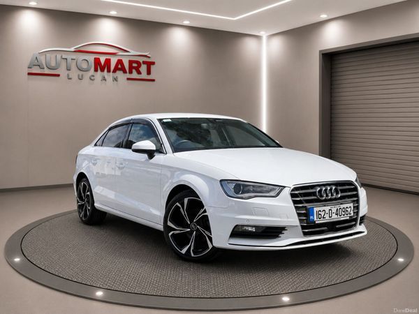 Audi A3 Saloon, Petrol, 2016, White