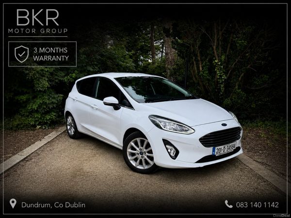 Ford Fiesta Hatchback, Petrol, 2020, White