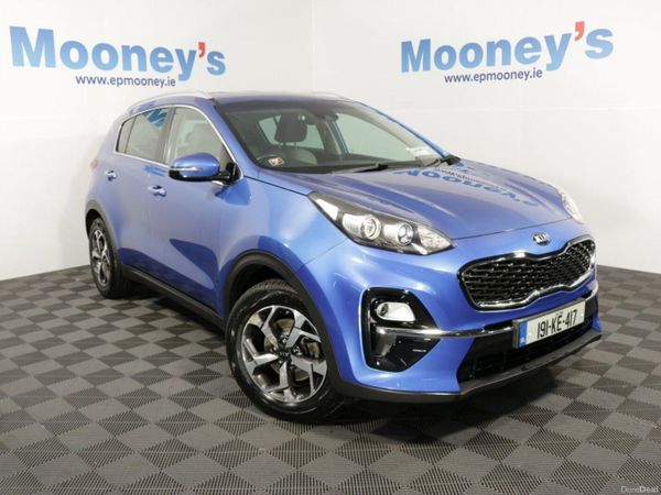 Kia Sportage SUV, Diesel, 2019, Blue