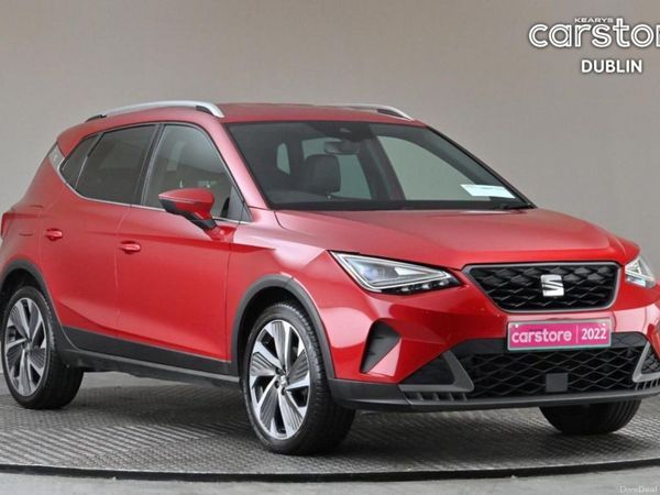 SEAT Arona SUV, Petrol, 2022, Red