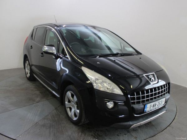 Peugeot 3008 MPV, Diesel, 2011, Black