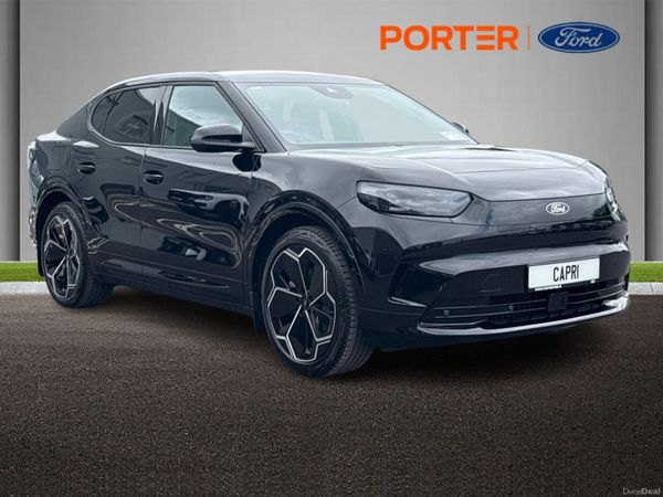 Ford Capri SUV, Electric, 2026, Black