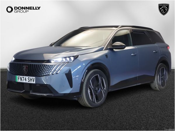 Peugeot 5008 Estate, Electric, 2024, Blue