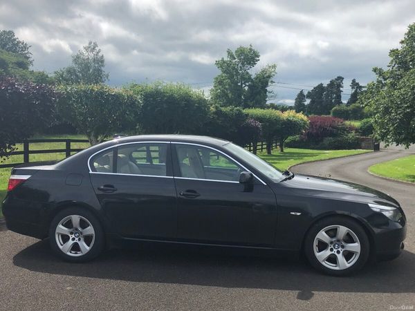 BMW 5-Series Saloon, Diesel, 2007, Black