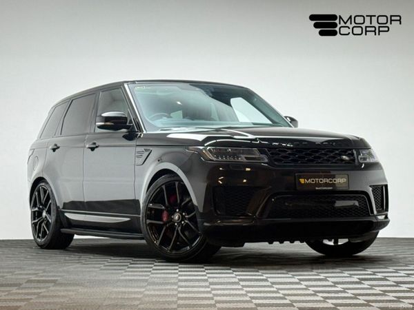 Land Rover Range Rover Sport SUV, Petrol Plug-in Hybrid, 2021, Black