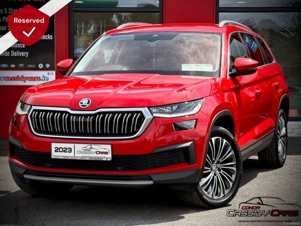 Skoda Kodiaq Estate, Diesel, 2023, Red